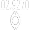 MTS 02.9270 Gasket, exhaust pipe